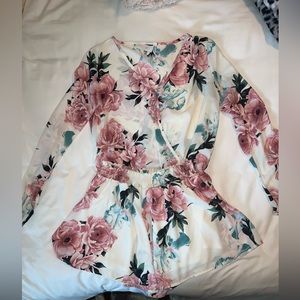 Floral long sleeve set